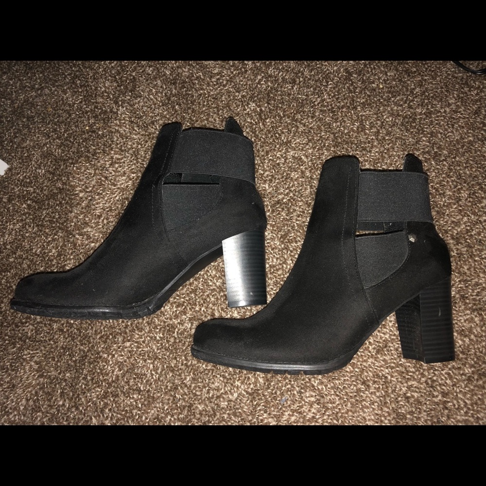 Black Heel Booties
